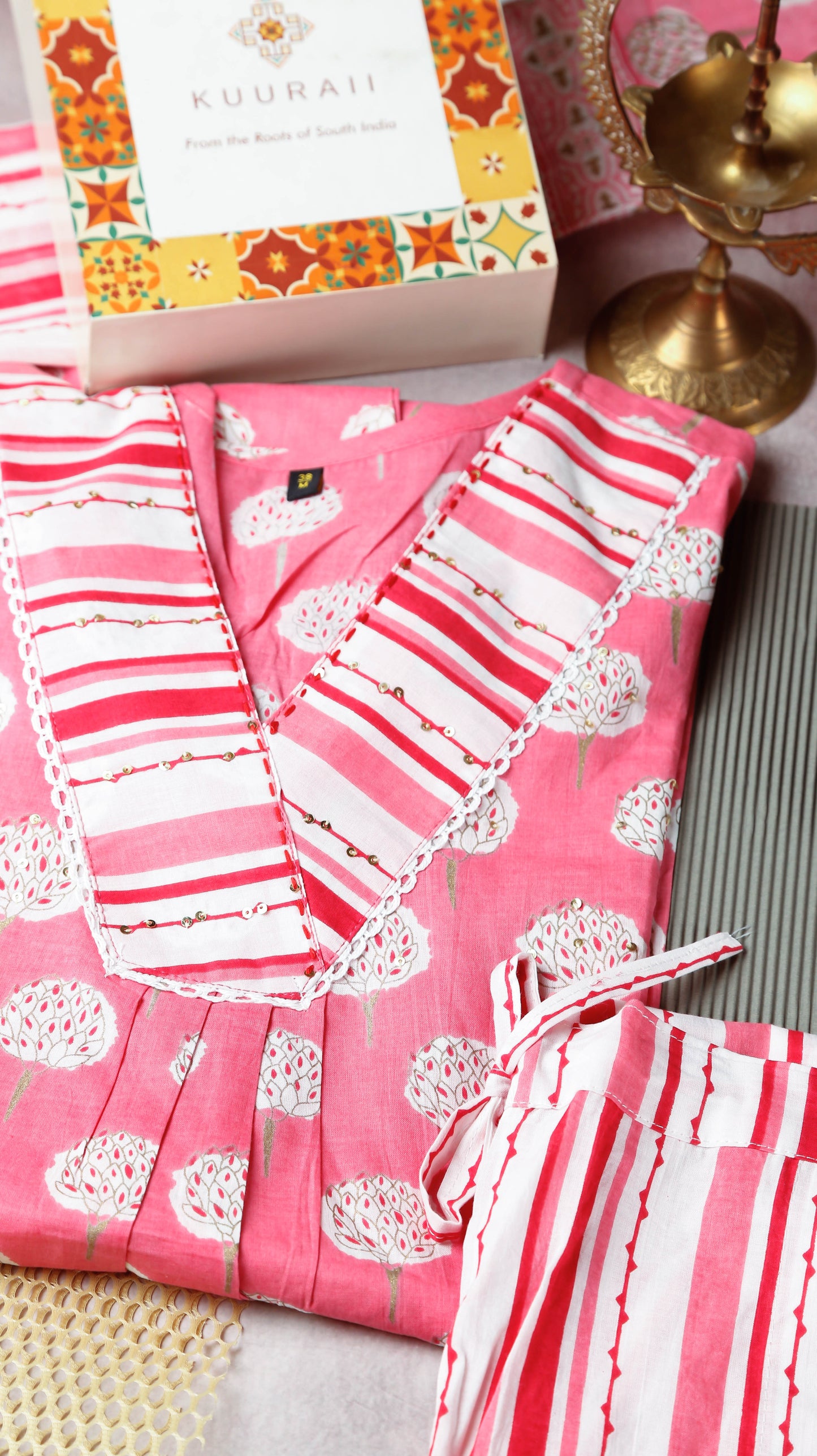 Cotton Kurti Set