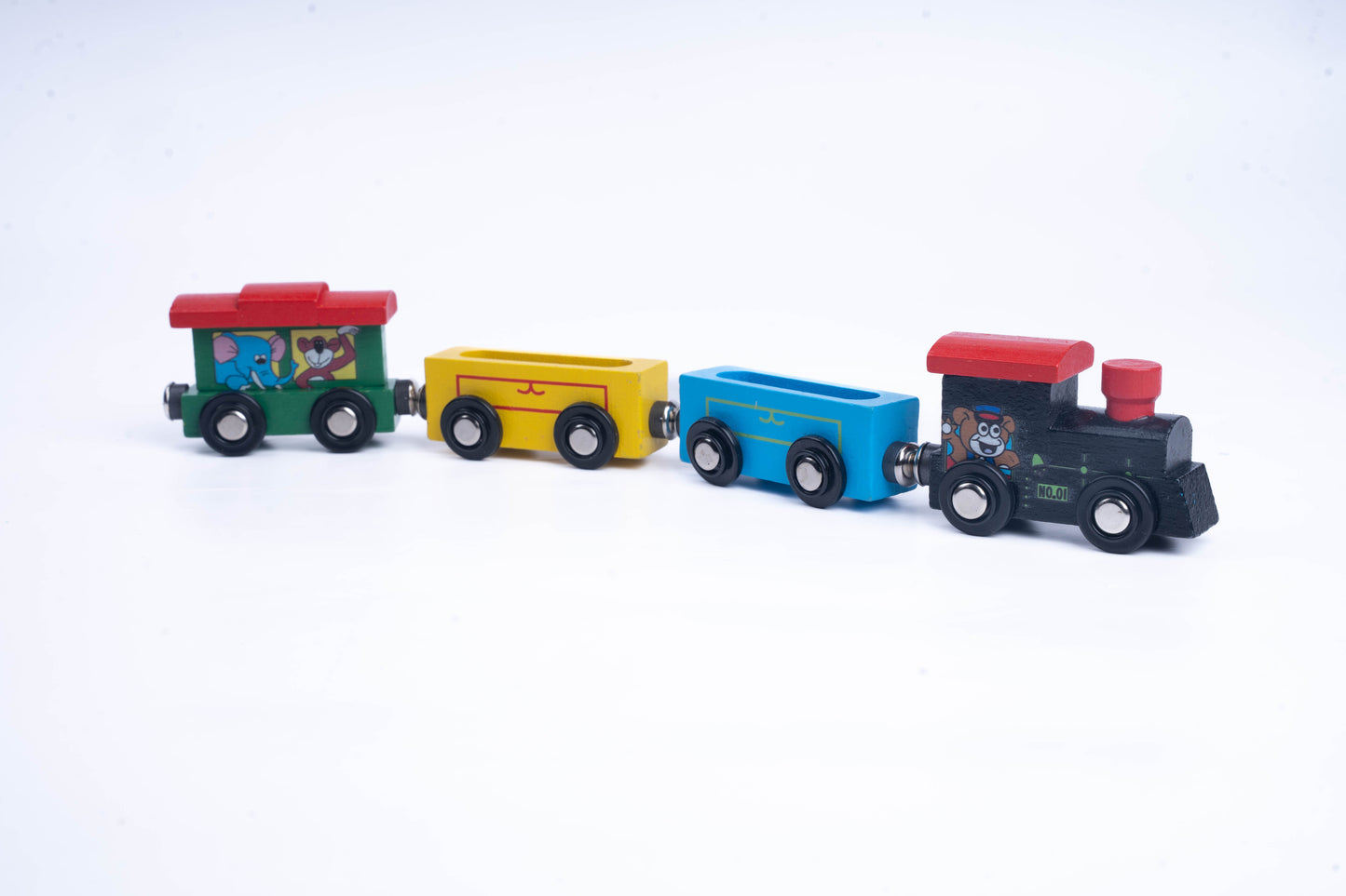Wooden Magnetic Train
