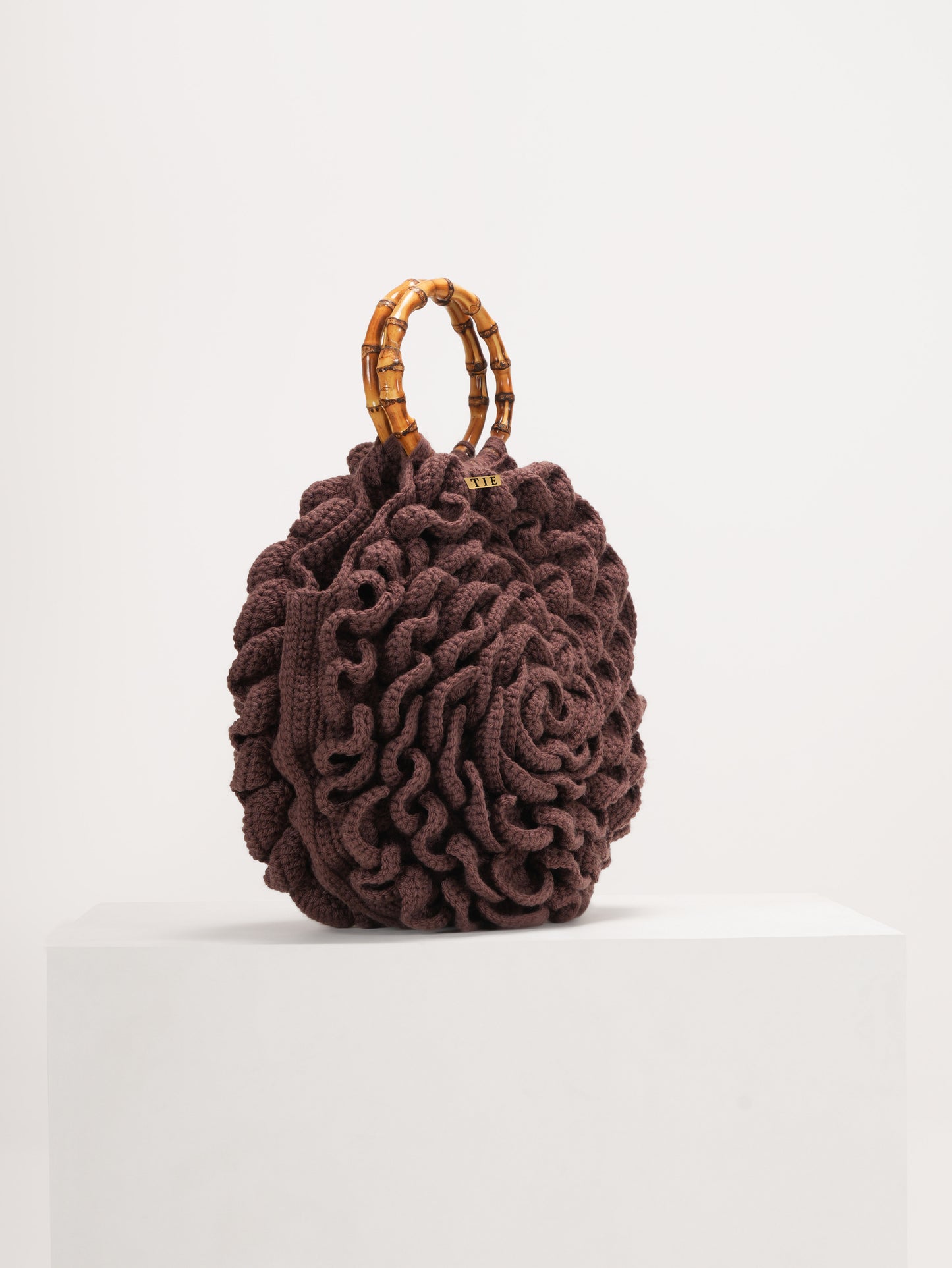 Brown Crochet Bag