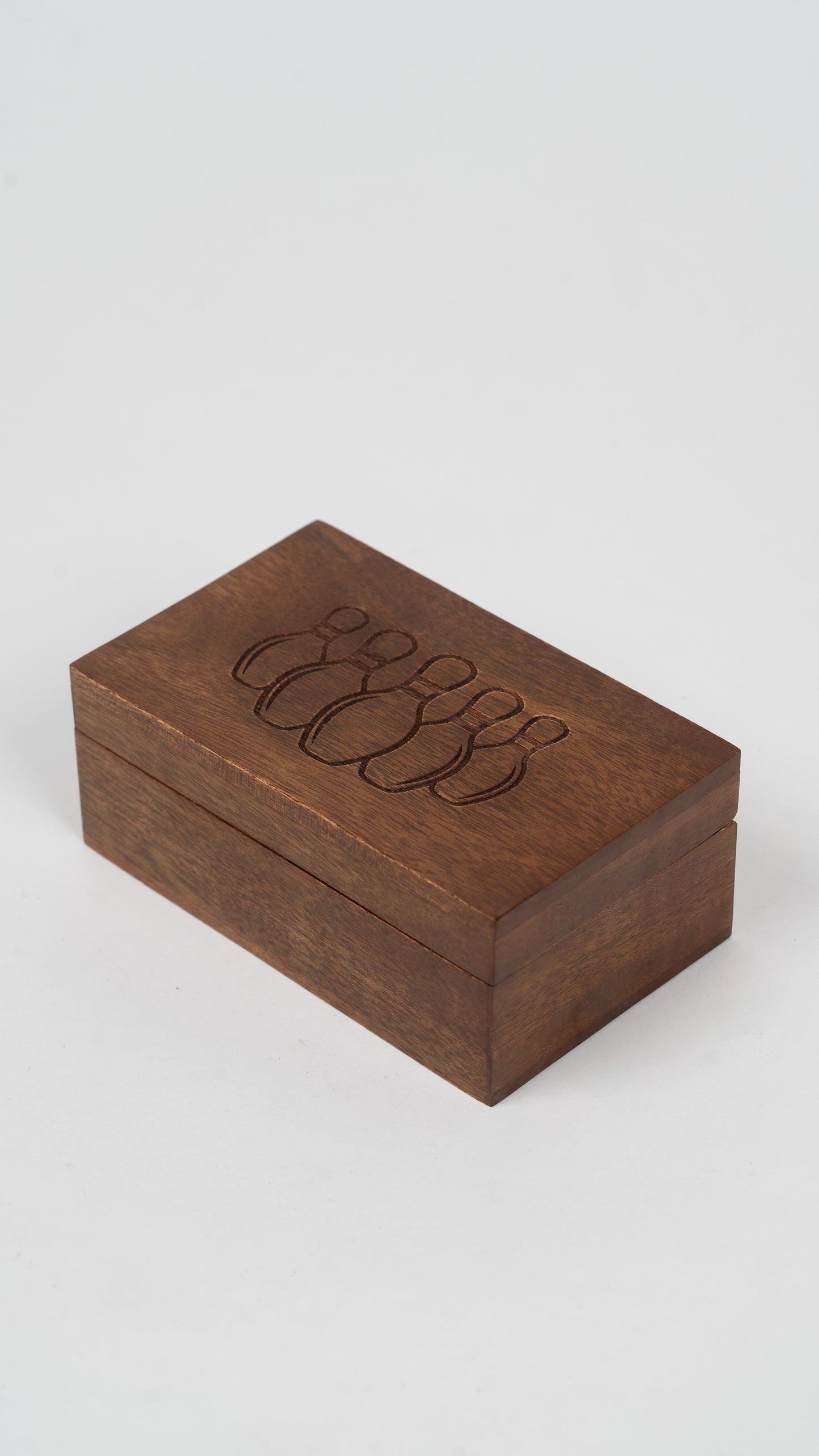 Wooden Mini Bowling Game