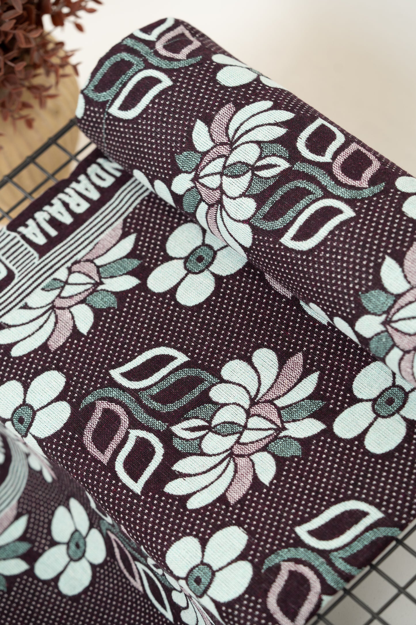 G. Raja Chennimalai Bed Sheet Mint bloosom