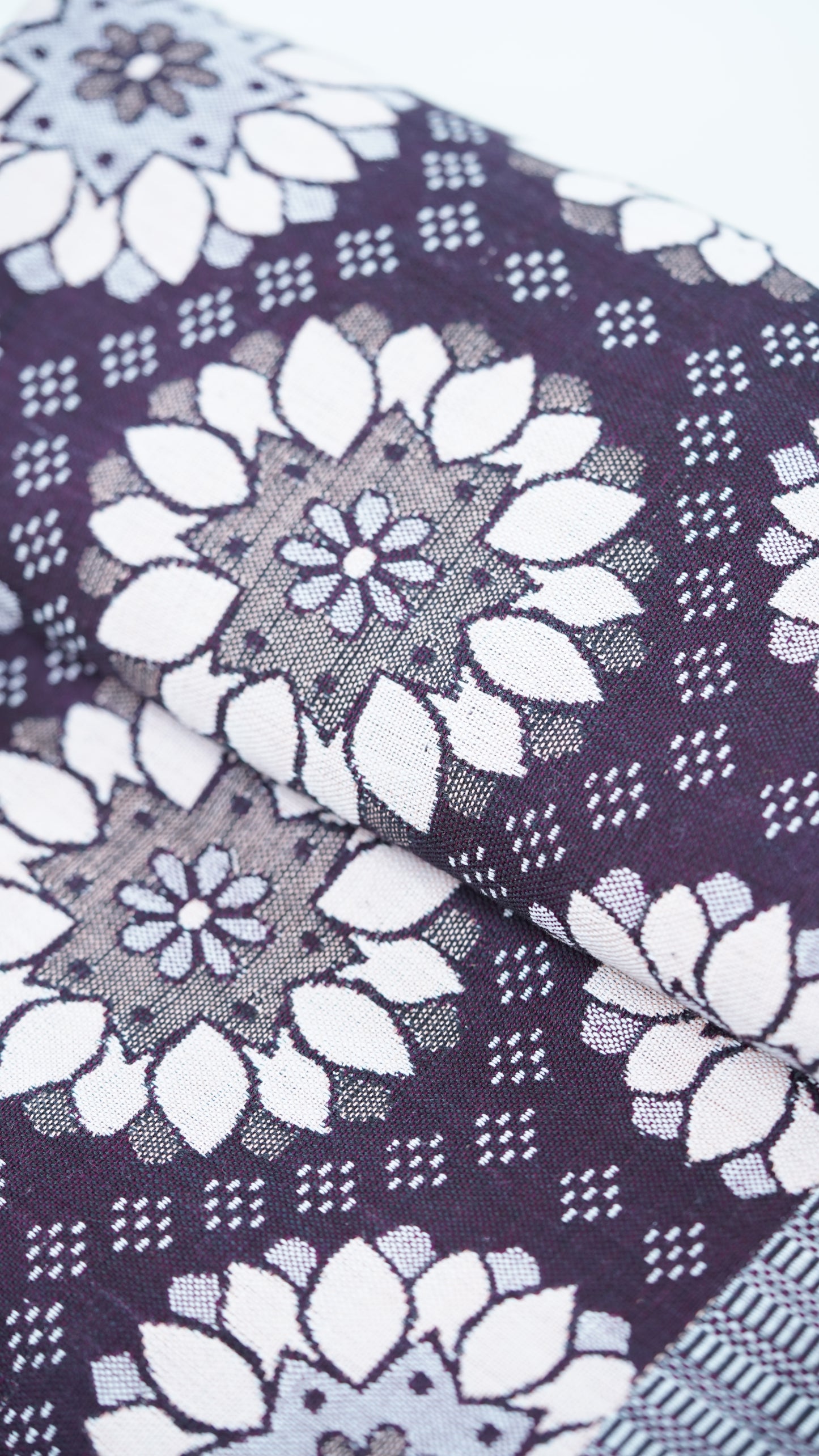 Premium Handloom Ethnic floral double cot Chennimalai Bedsheet