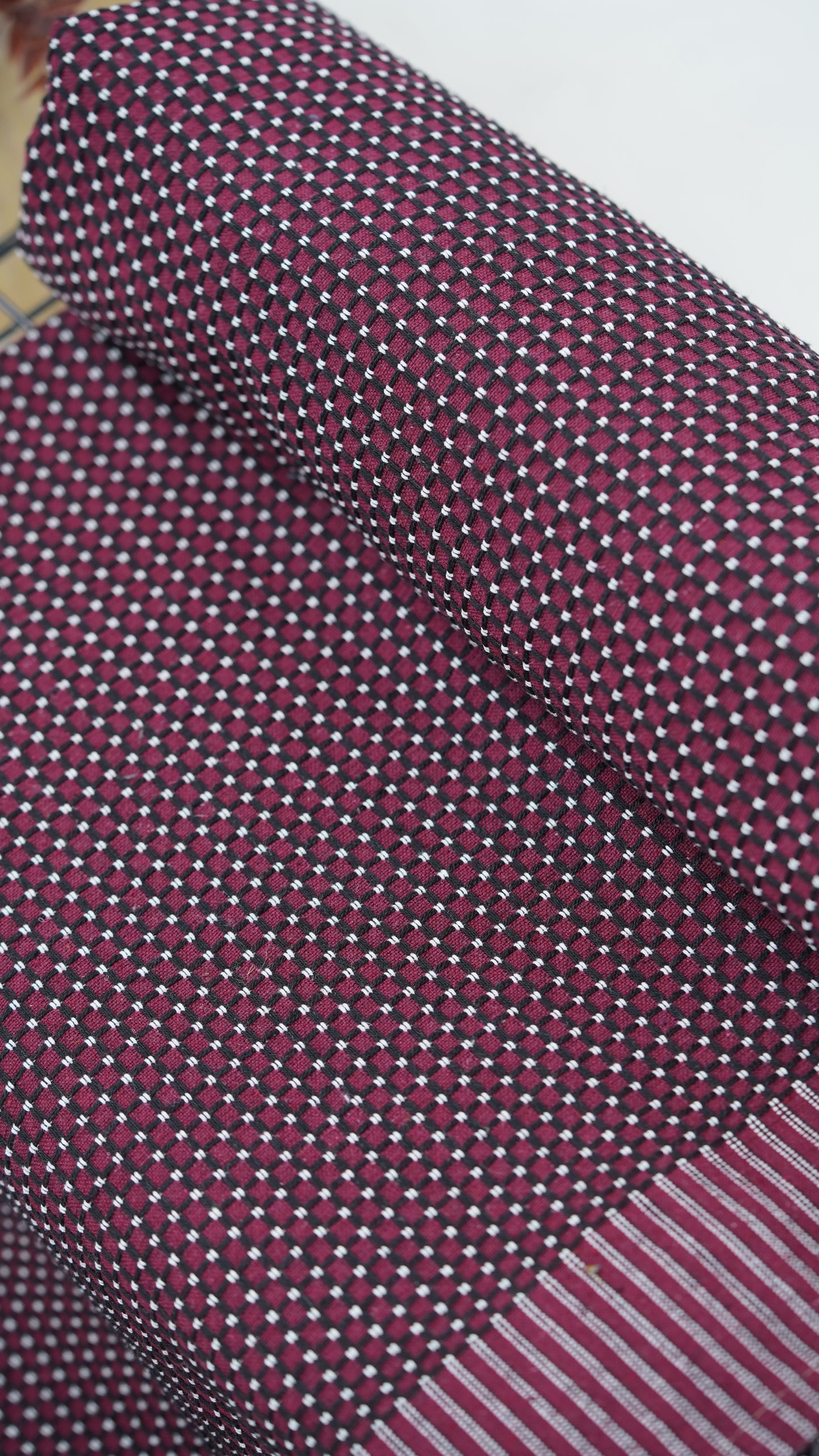 Viking Chennimalai Bedsheet - maroon