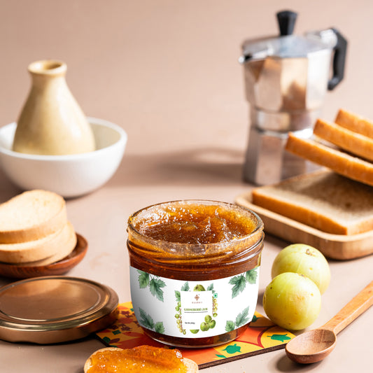 Home-made Gooseberry Jam