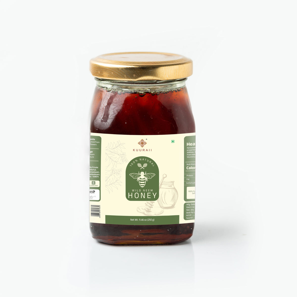 Wild Neem Honey (Seasonal)