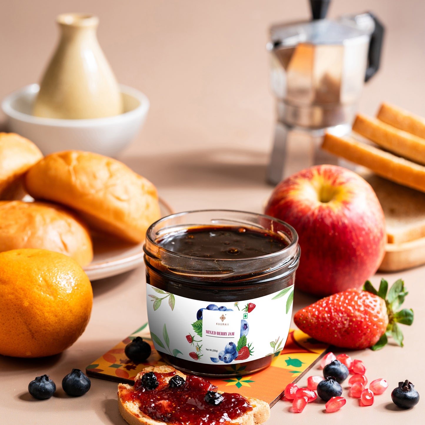 Home-made Mixed Berry Jam