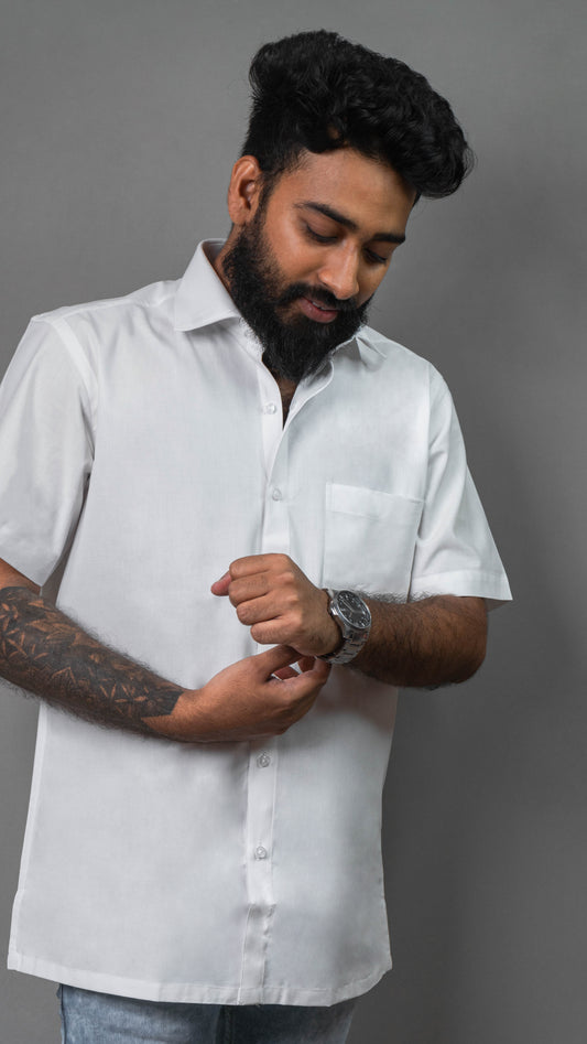 Evergreen White Shirt