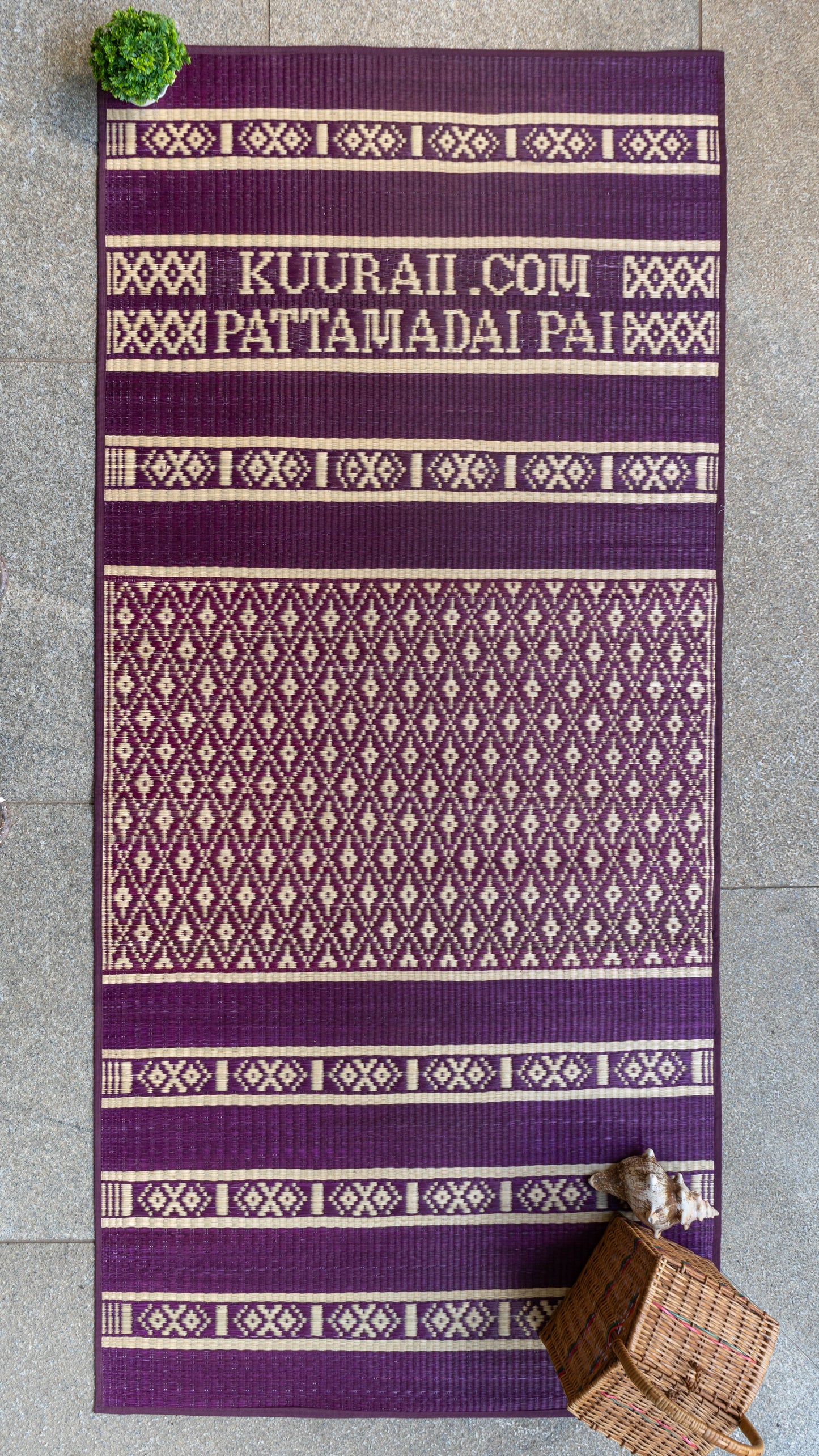 Pattamadai River Grass Wedding Mats - Customizable