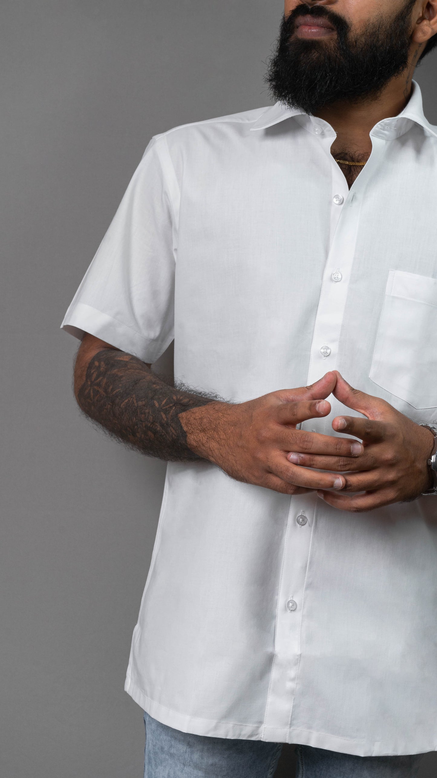Evergreen White Shirt
