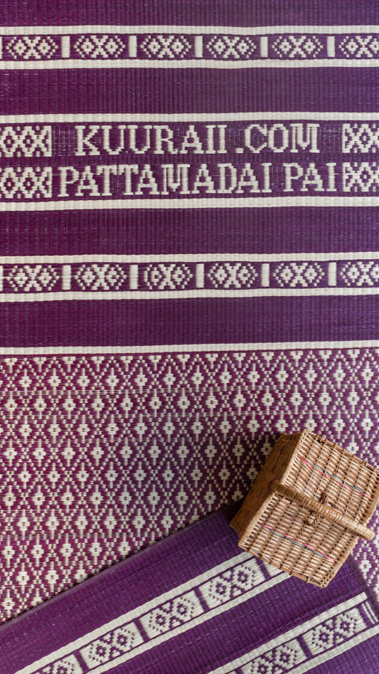 Pattamadai River Grass Wedding Mats - Customizable