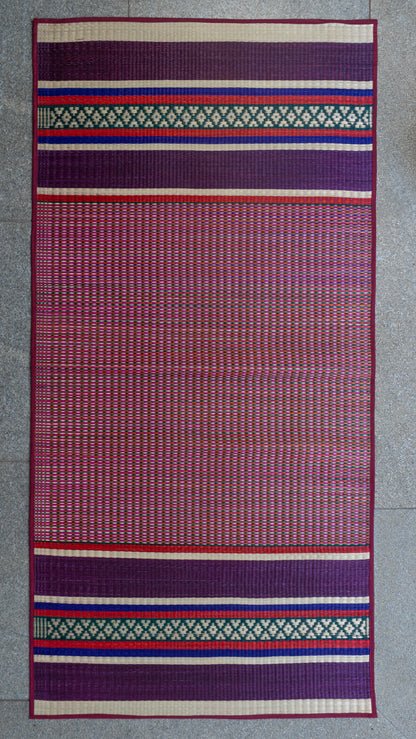 Multicolour Pattamadai River Grass Mat - Variant 2