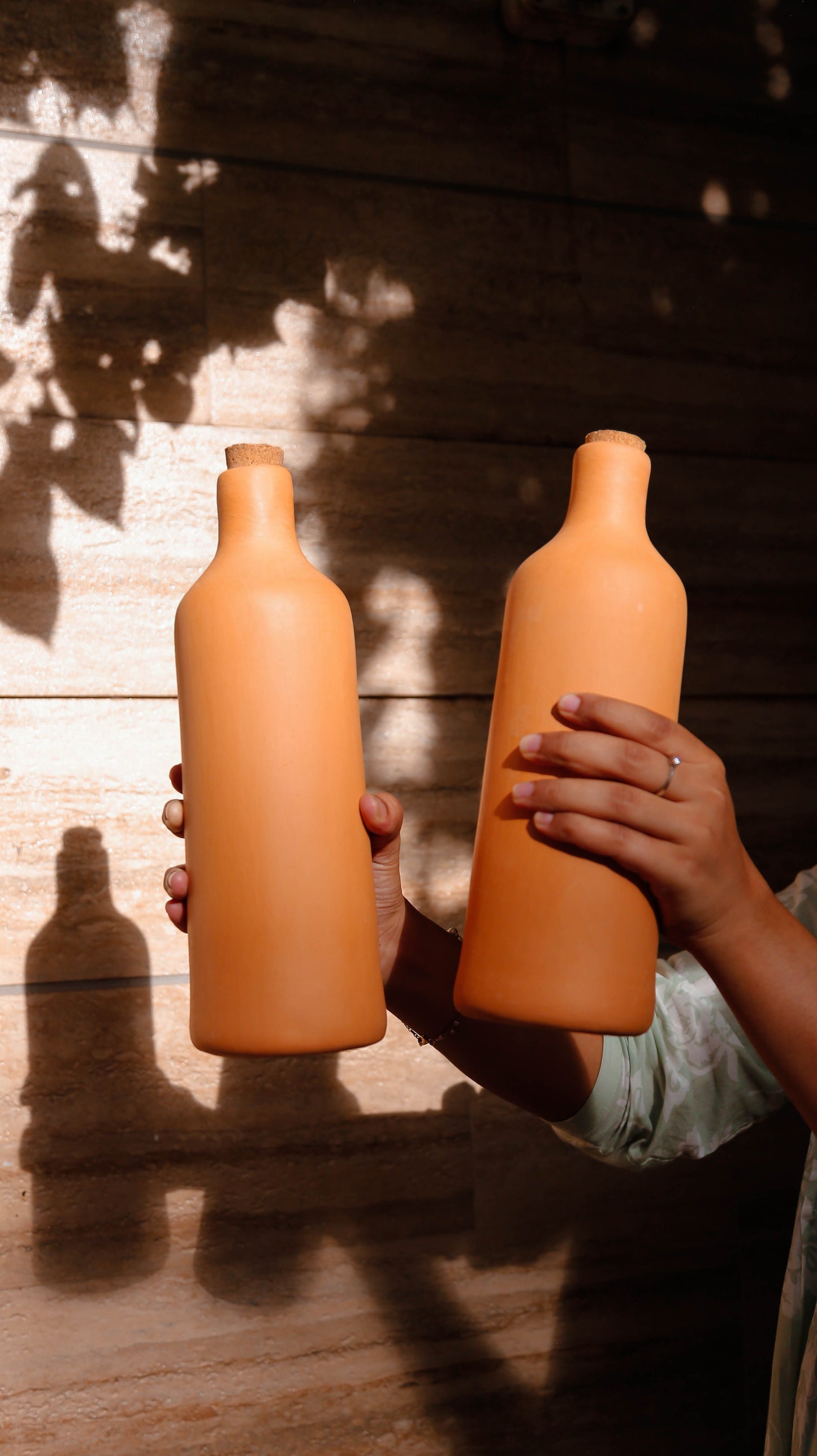 Terracotta Water Bottle - 1pc