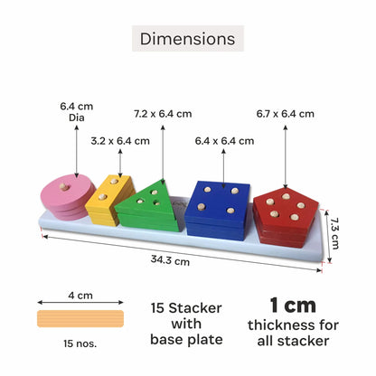 Geometric Angle stacker