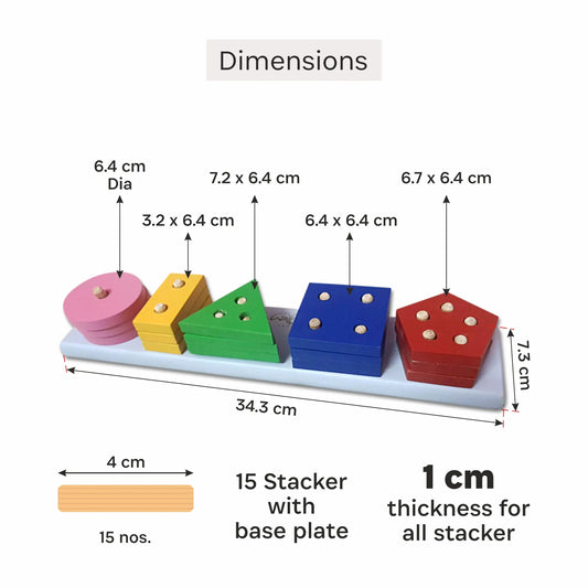 Geometric Angle stacker