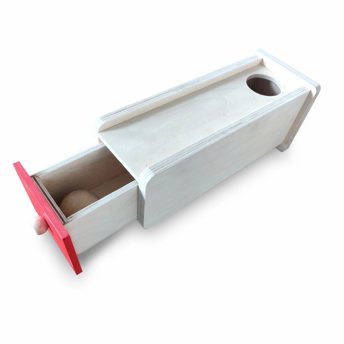 Imbucare box of object permanence