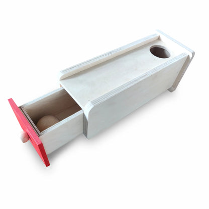 Imbucare box of object permanence
