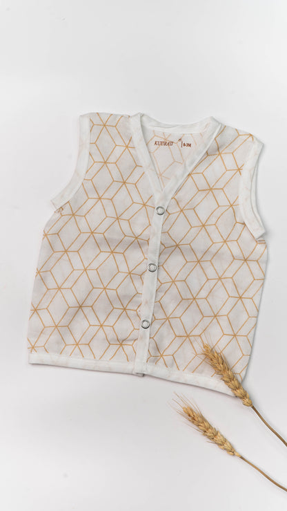 Abstract Print Muslin Jablas