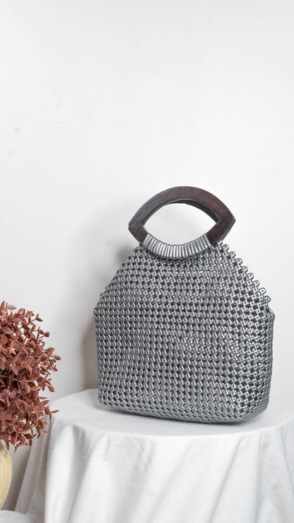 Silver Step Bag