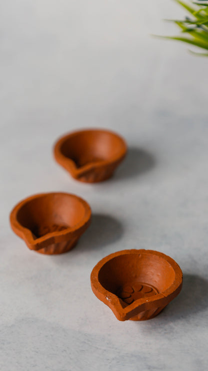 Earthen Lamp - Set of 25