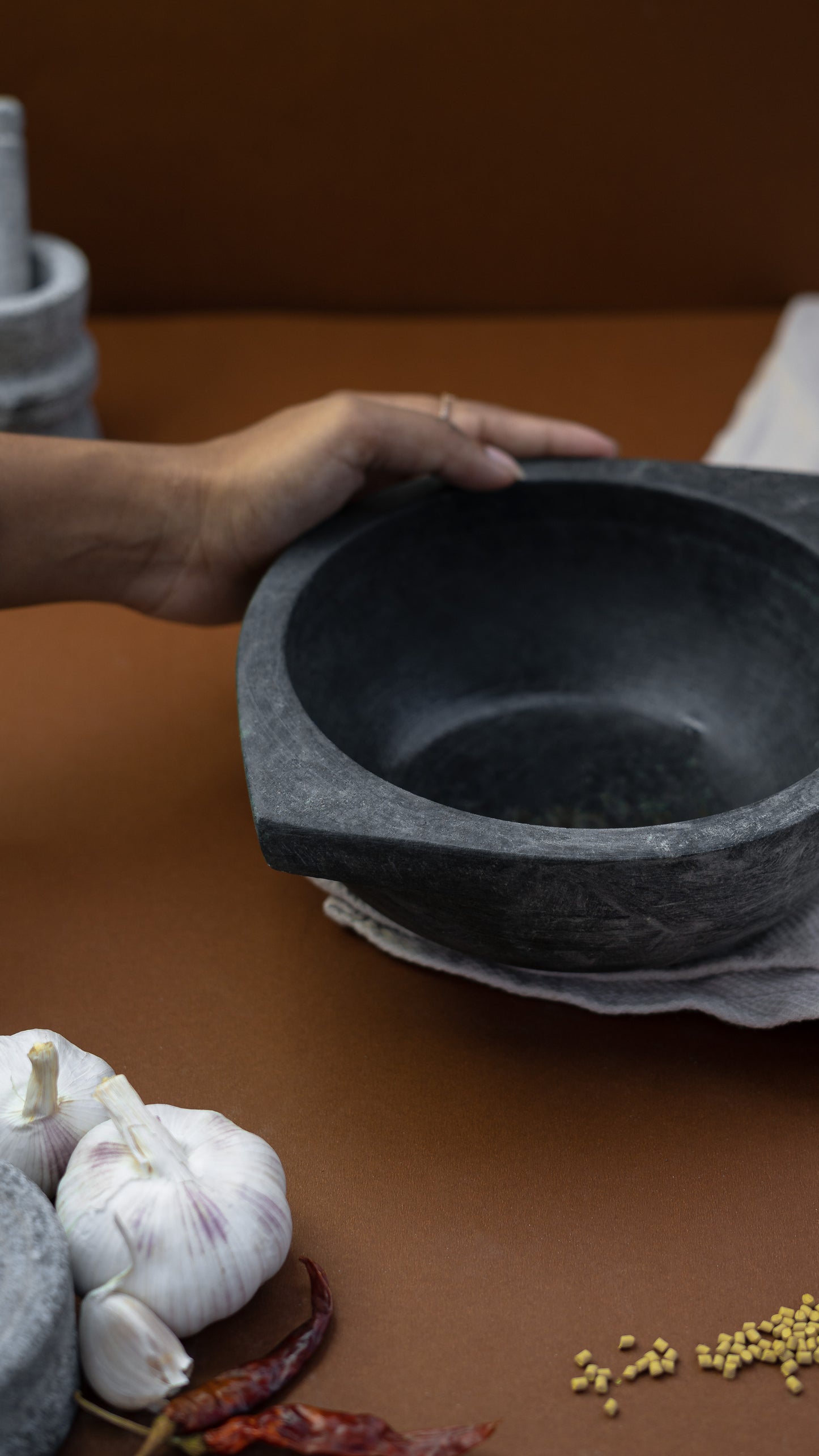 Soapstone Kadai Kalchatty