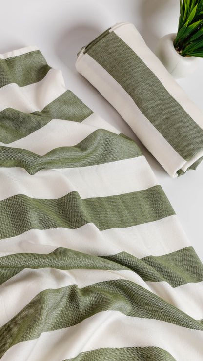 Green Bamboo Towel