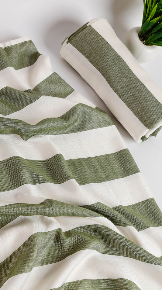 Green Bamboo Towel