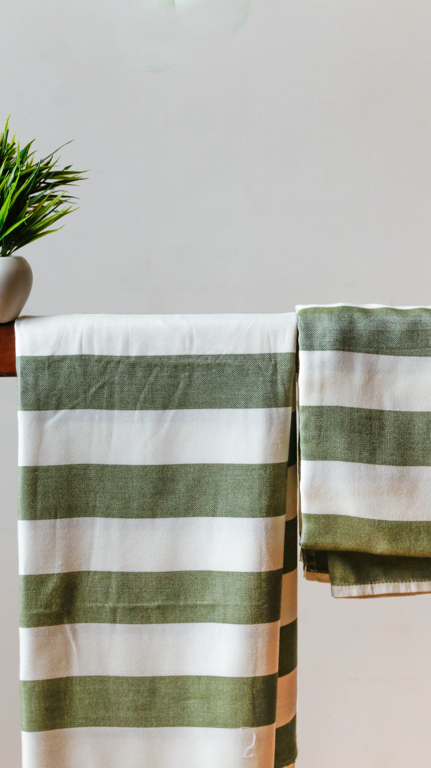Green Bamboo Towel