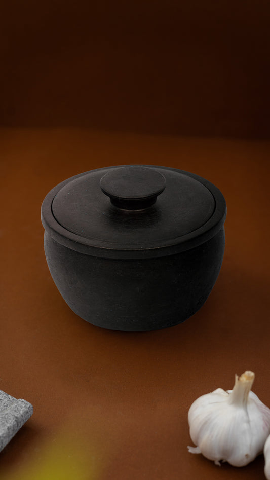 Soapstone Curd Pot