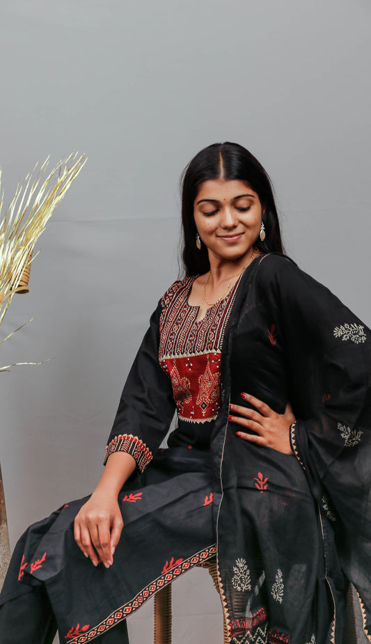 Cotton Kurti Set