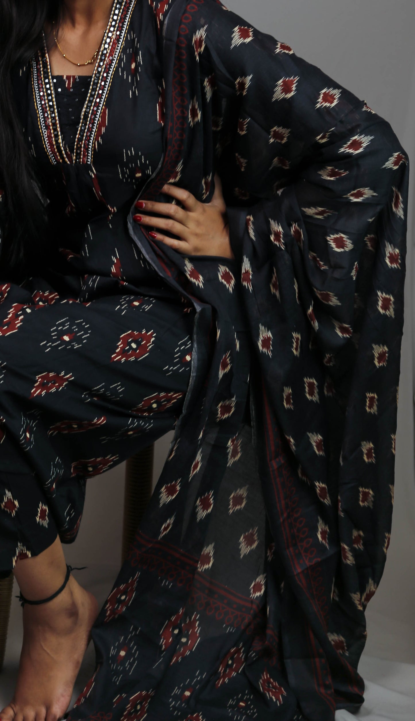 Cotton Kurti Set