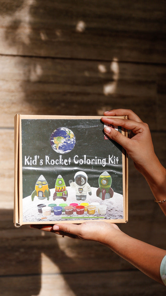 Kids Terracotta Space Painting Kit