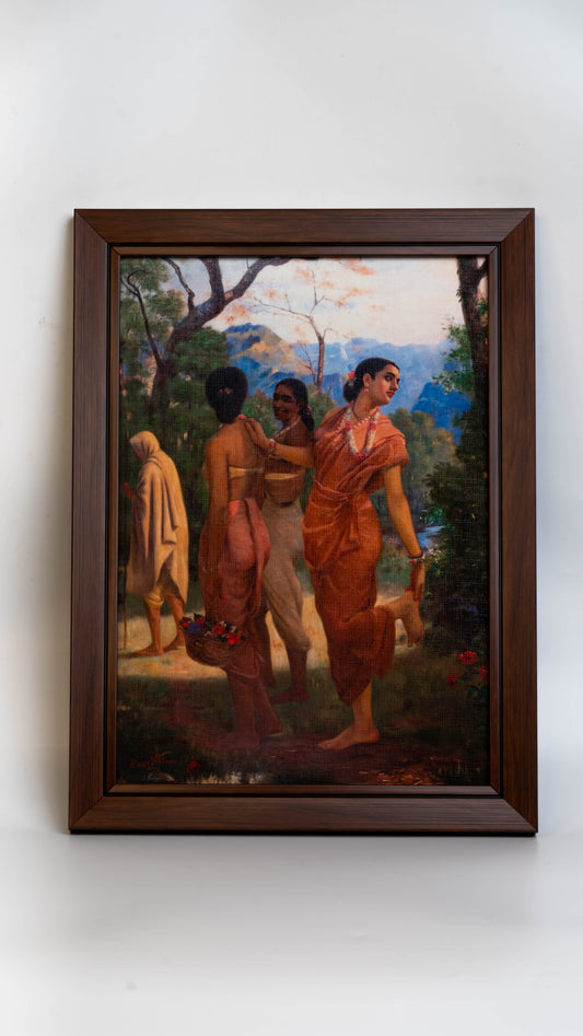 Shakuntala with Her Companions