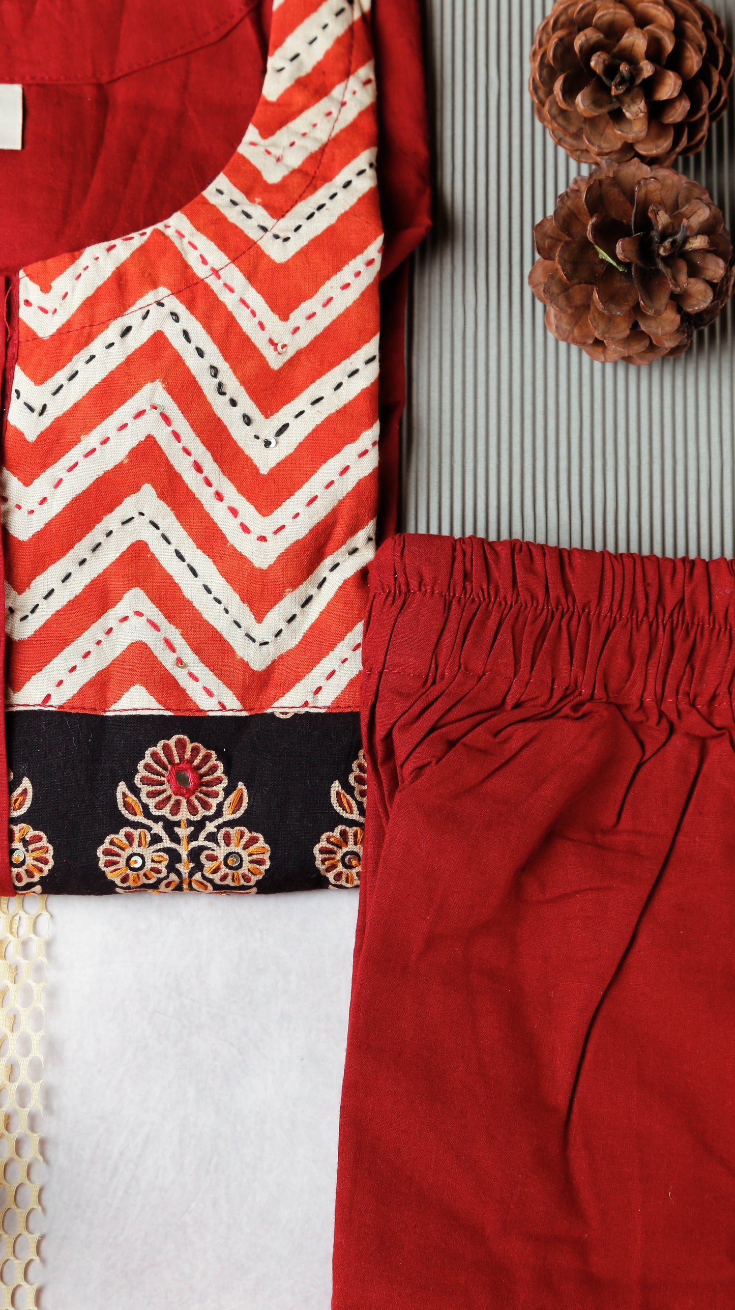Cotton Kurti Set