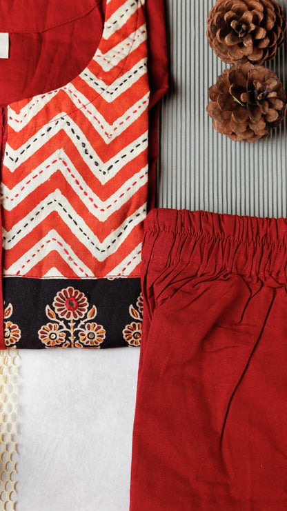 Cotton Kurti Set