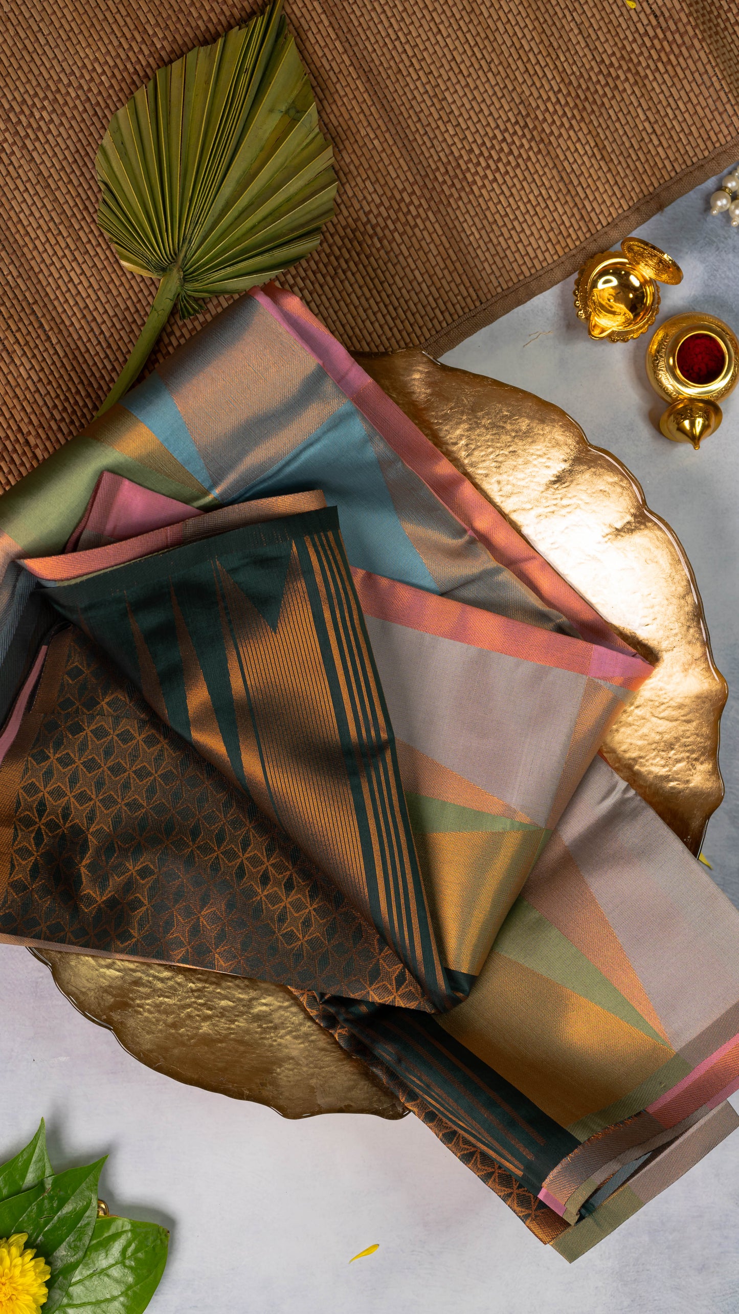 Premium Semi-Kanchi Silk Saree with Blouse