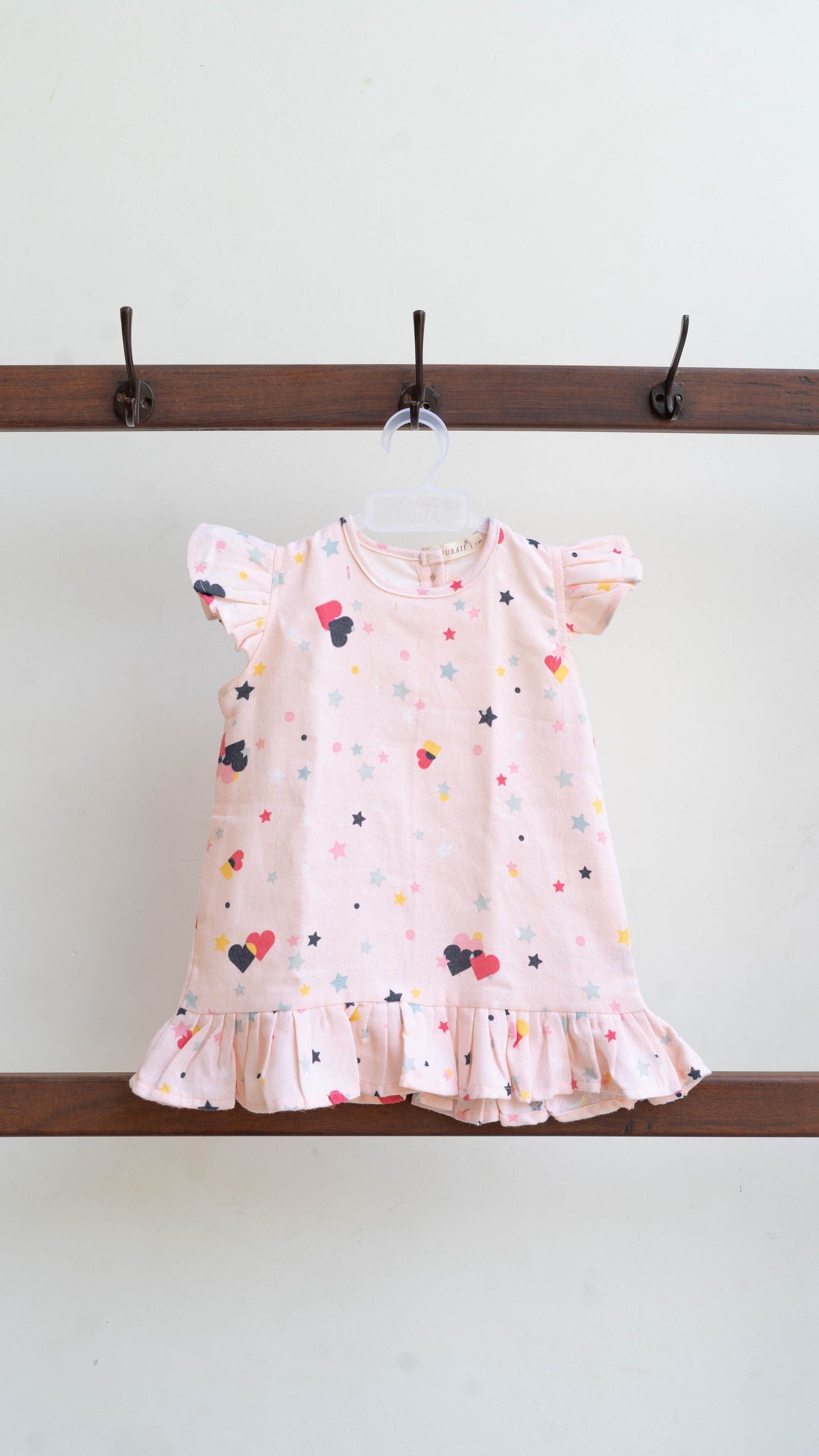 Star Print Muslin Dress