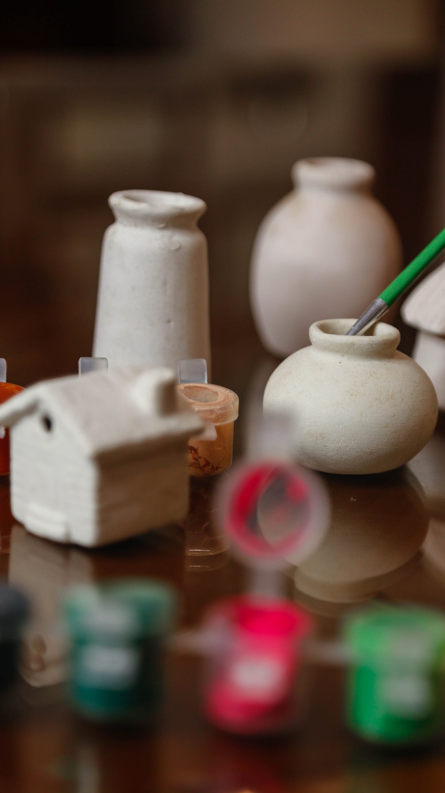 Kid's Pottery Painting Activity