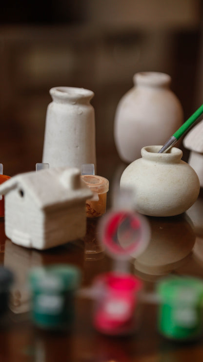 Kid's Pottery Painting Activity