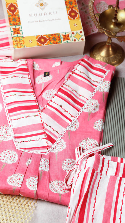 Cotton Kurti Set