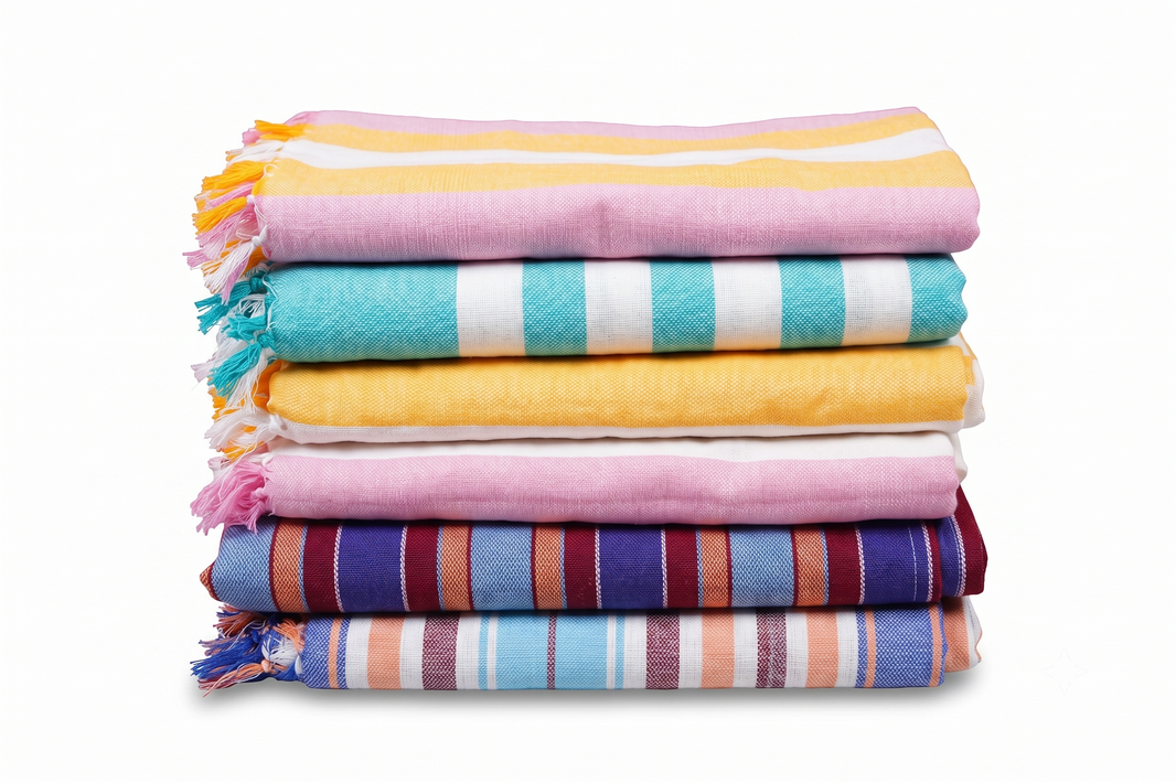 Chennimalai Handloom Ultra Soft Bamboo Towel - Set of 6