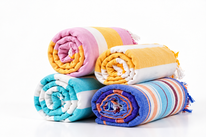 Chennimalai Handloom Ultra Soft Bamboo Towel - Set of 4