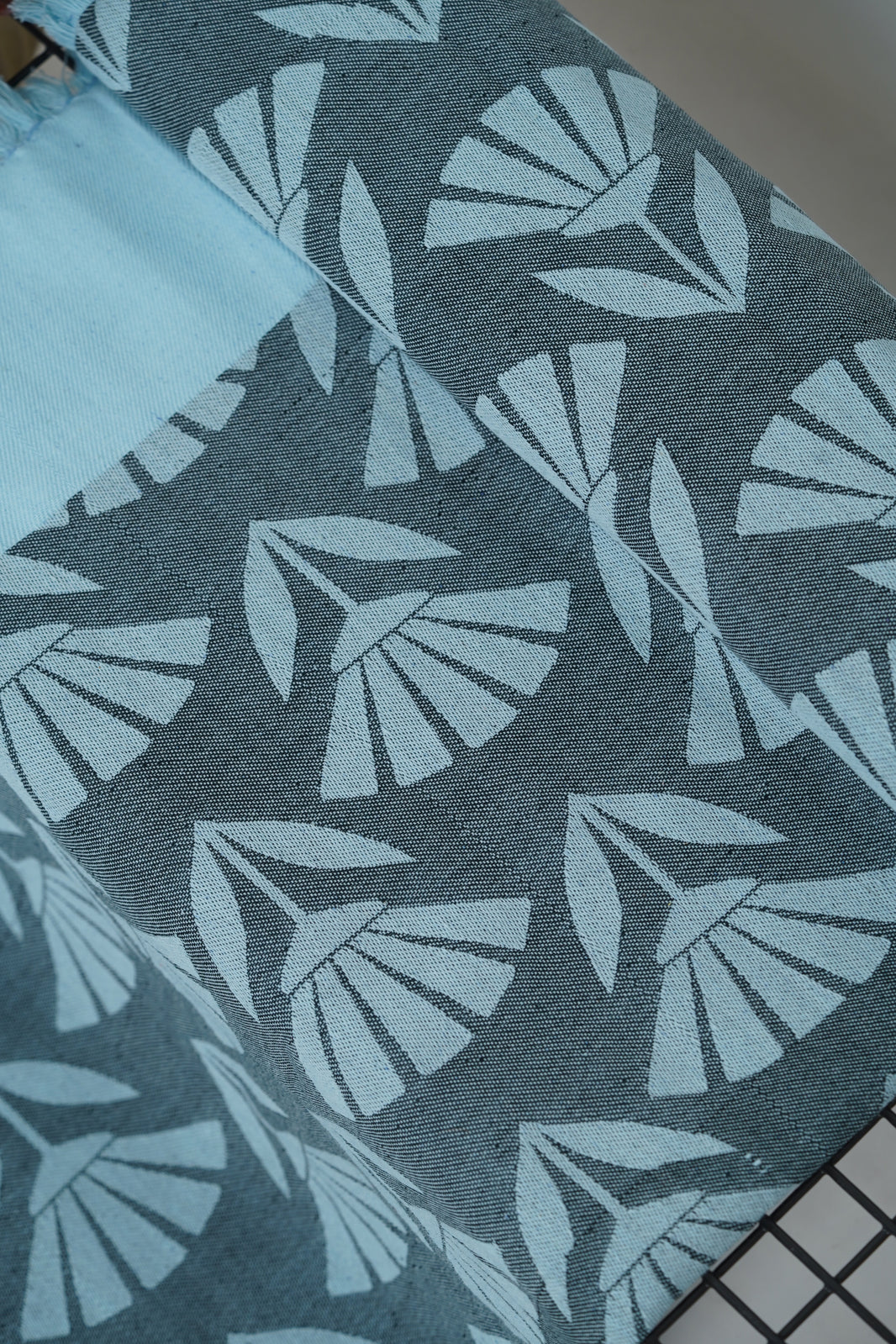 Blue Blossom Lovely Chennimalai Bedsheet