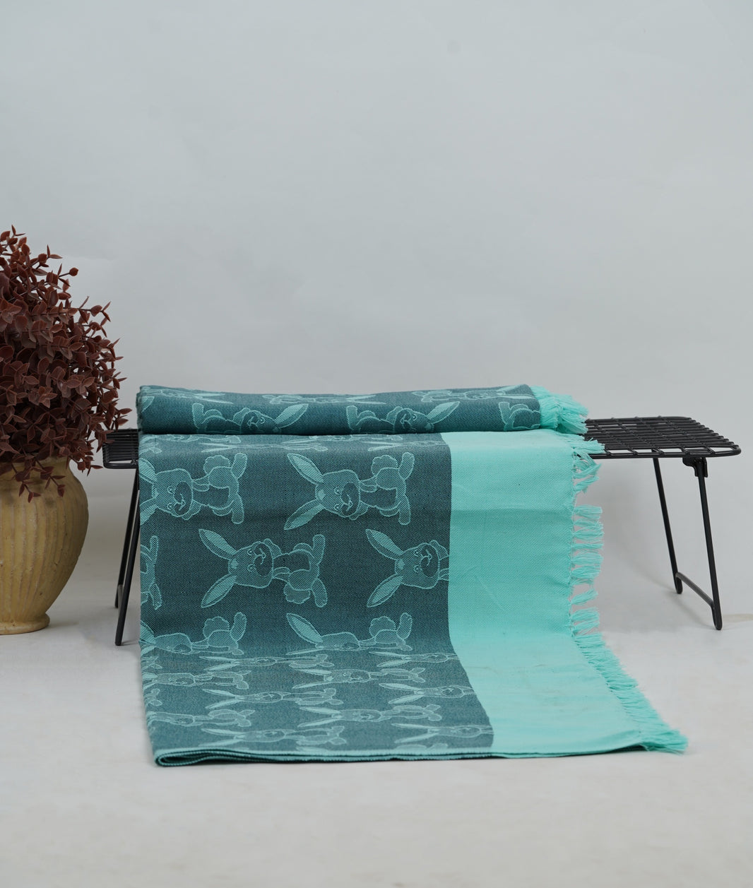 Blue Bunny Lovely Chennimalai Bedsheet