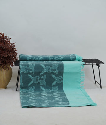 Blue Bunny Lovely Chennimalai Bedsheet