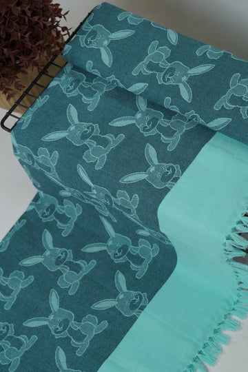 Blue Bunny Lovely Chennimalai Bedsheet