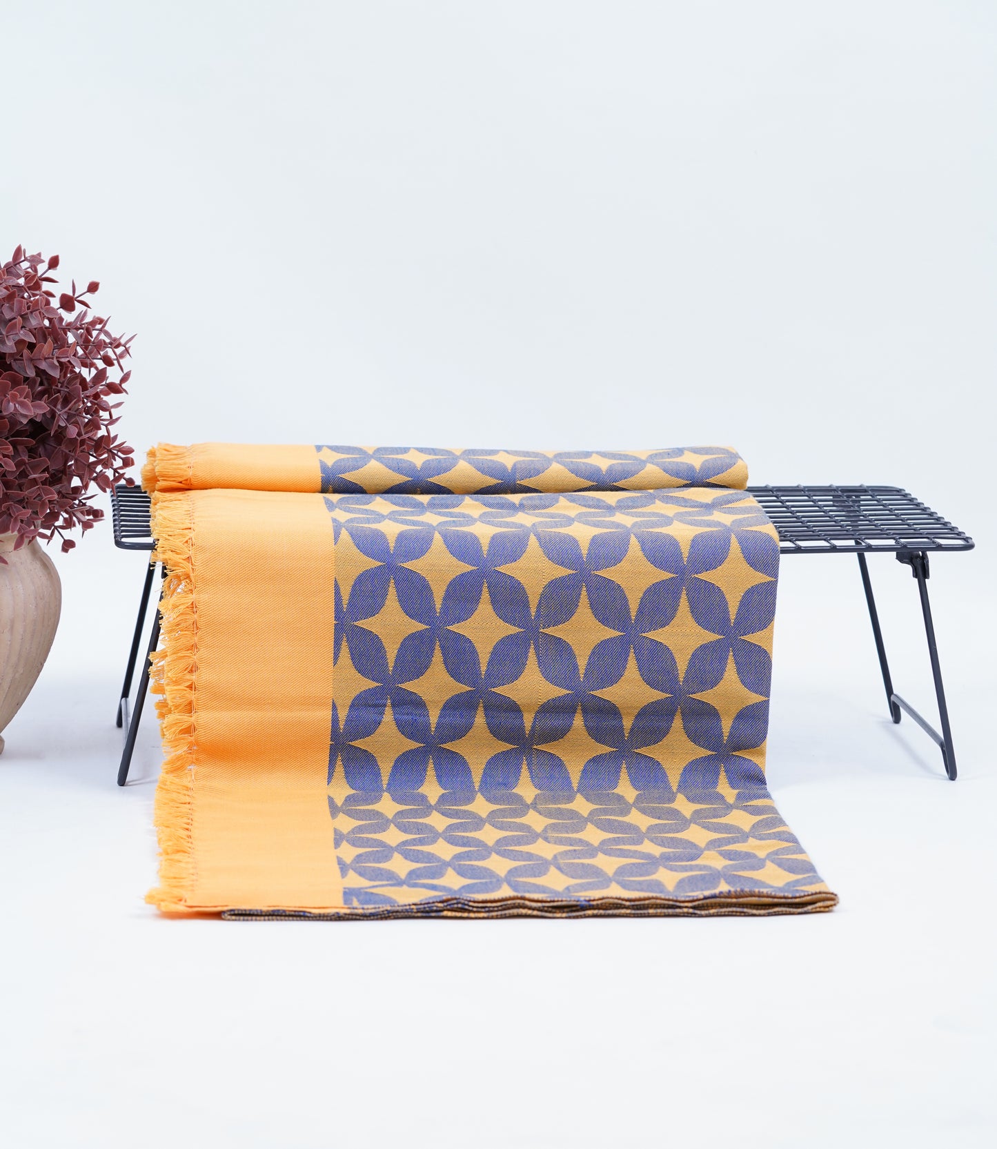 Blue Petal Lovely Chennimalai Bedsheet