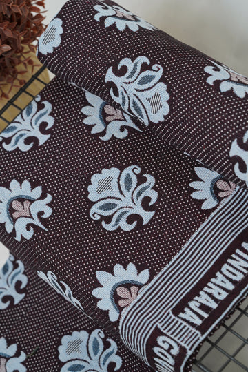 G. Raja Chennimalai Bedsheet Blue royale