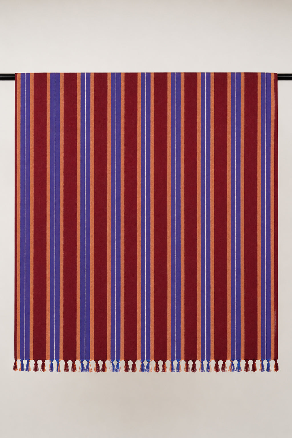 Chennimalai Handloom Ultra Soft Bamboo Towel Crimson Wave