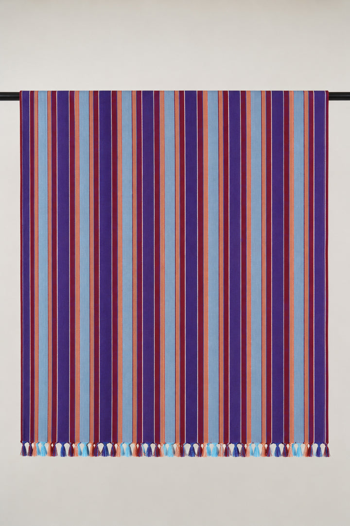 Chennimalai Handloom Ultra Soft Bamboo Towel Tropical Stripe