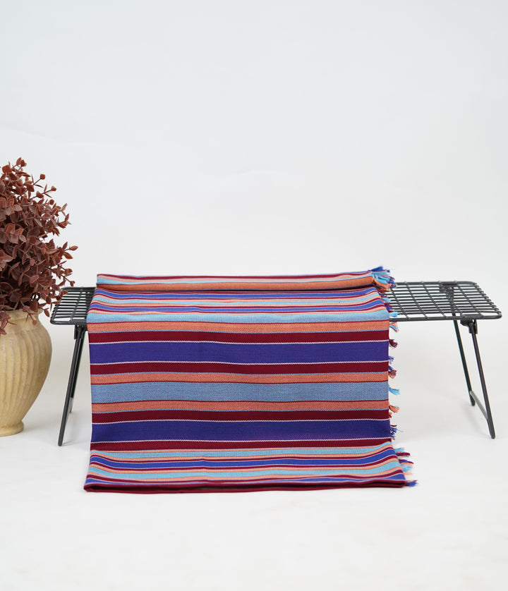 Chennimalai Handloom Ultra Soft Bamboo Towel Tropical Stripe